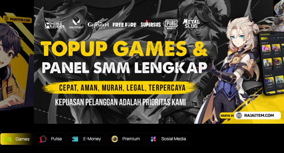 Inilah Keunggulan Top Up Mobile Legends di Rajaitem