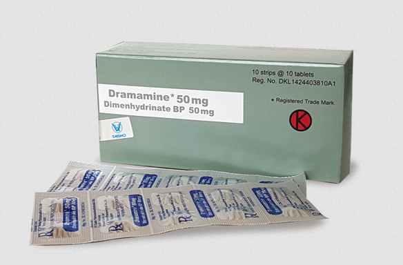 Dramamine 50 mg 10 Tablet: Solusi Ampuh untuk Mabuk Perjalanan