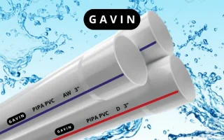 pipa PVC Gavin dari PT Berkat Jaya Indopipe