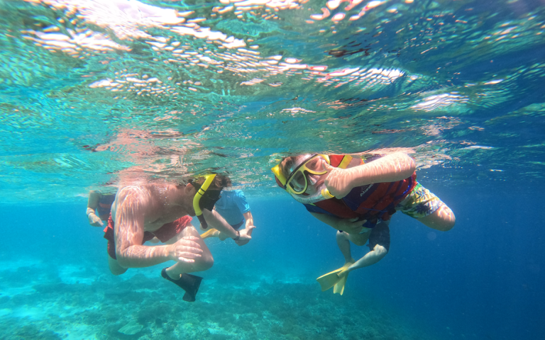 snorkeling in Gili T