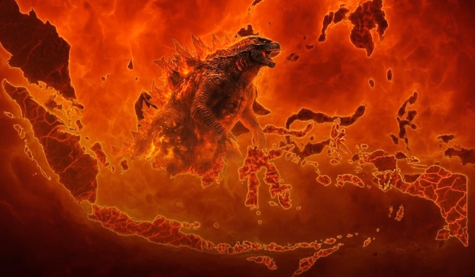 ilustrasi El Nino Godzilla